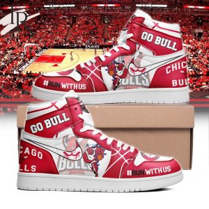Chicago Bulls Run With Us Air Jordan 1, Hightop
