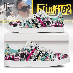 Blink-182 Tour 2024 Stan Smith Shoes