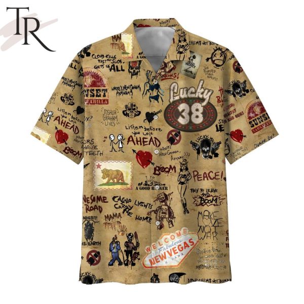 Fallout New Vegas Hawaiian Shirt