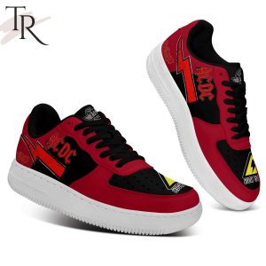 ACDC High Voltage Air Force 1 Sneakers