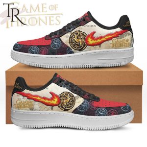 Game Of Thrones House Targaryen Air Force 1 Sneakers