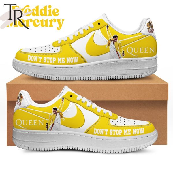 Queen Don’t Stop Me Now Freddie Mercury Air Force 1 Sneakers