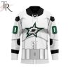 NHL Detroit Red Wings Personalized Star Wars Stormtrooper Hockey Jersey