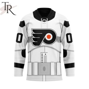 NHL Philadelphia Flyers Personalized Star Wars Stormtrooper Hockey Jersey