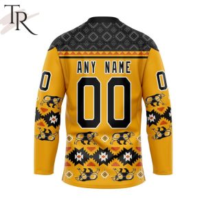 Personalized NHL Boston Bruins Native Hockey Jersey Design 2024