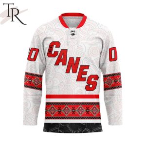 Personalized NHL Carolina Hurricanes Native Hockey Jersey Design 2024