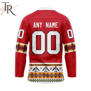Personalized NHL Chicago Blackhawks Native Hockey Jersey Design 2024