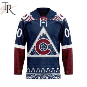 Personalized NHL Colorado Avalanche Native Hockey Jersey Design 2024