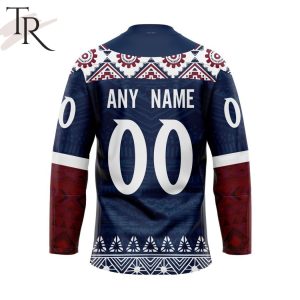 Personalized NHL Colorado Avalanche Native Hockey Jersey Design 2024