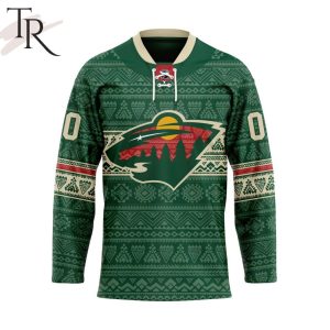 Personalized NHL Minnesota Wild Native Hockey Jersey Design 2024