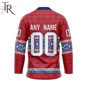 Personalized NHL Montreal Canadiens Native Hockey Jersey Design 2024