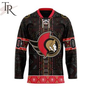 Personalized NHL Ottawa Senators Native Hockey Jersey Design 2024
