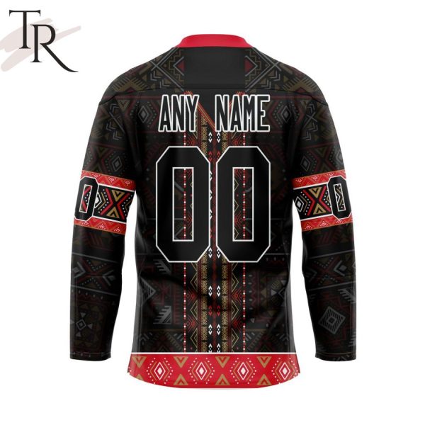 Personalized NHL Ottawa Senators Native Hockey Jersey Design 2024