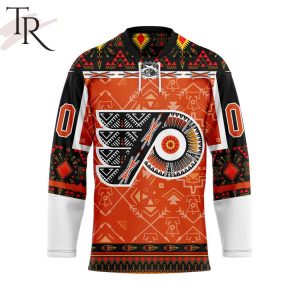 Personalized NHL Philadelphia Flyers Native Hockey Jersey Design 2024