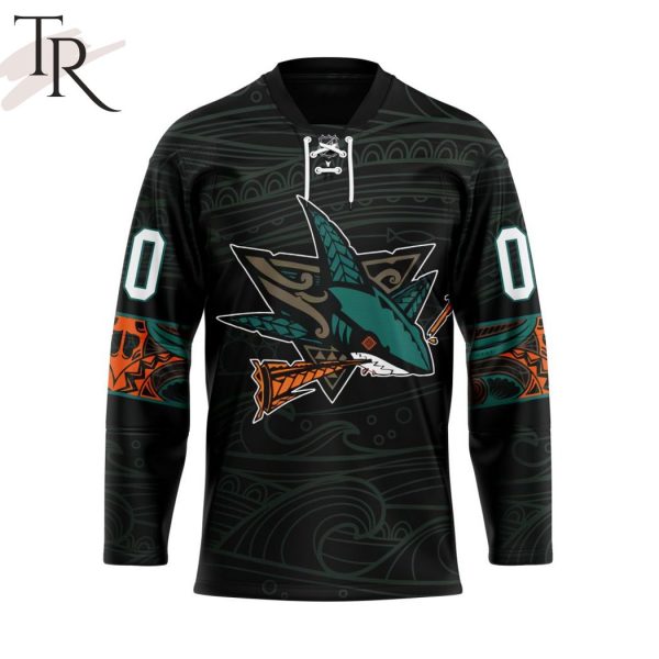 Personalized NHL San Jose Sharks Native Hockey Jersey Design 2024