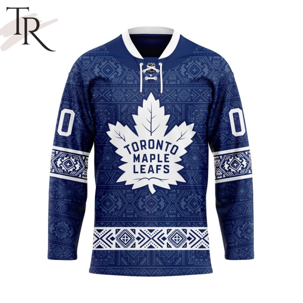 Personalized NHL Toronto Maple Leafs Native Hockey Jersey Design 2024 ...