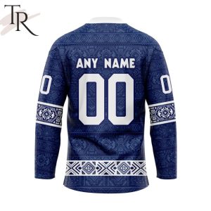 Personalized NHL Toronto Maple Leafs Native Hockey Jersey Design 2024