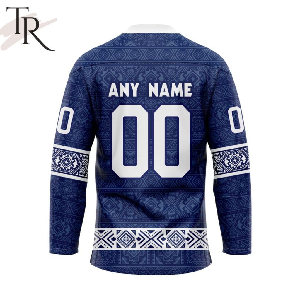 Personalized NHL Toronto Maple Leafs Native Hockey Jersey Design 2024 ...