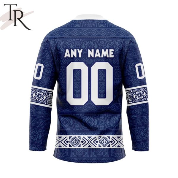 Personalized NHL Toronto Maple Leafs Native Hockey Jersey Design 2024