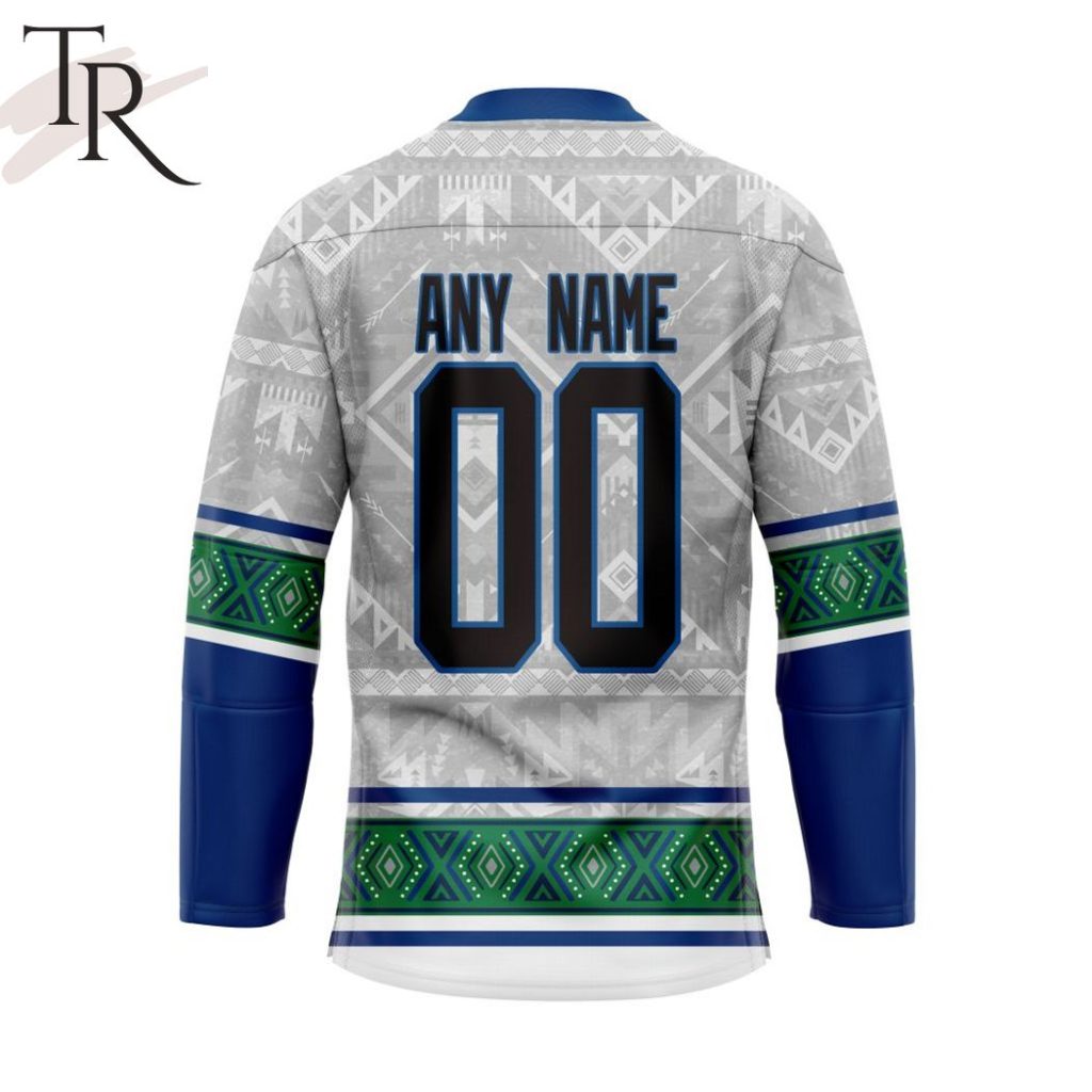 Personalized NHL Vancouver Canucks Native Hockey Jersey Design 2024 ...