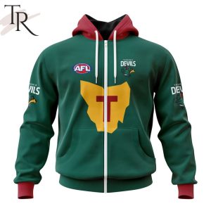 AFL Tasmania Football Club Personalized 2024 Kits Hoodie
