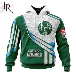 MLR Chicago Hounds Personalized 2024 Away Kits Hoodie