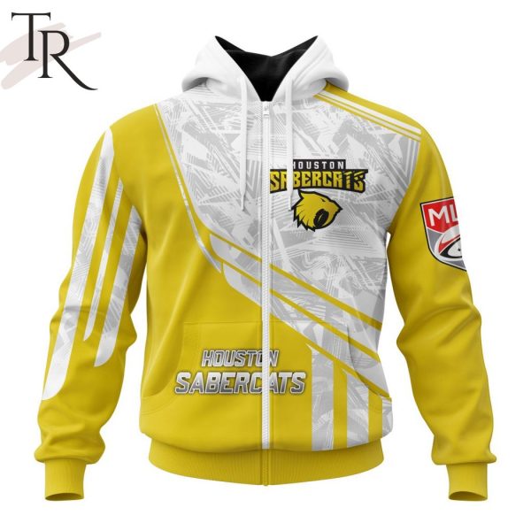 MLR Houston SaberCats Special Design Concept Kits Hoodie