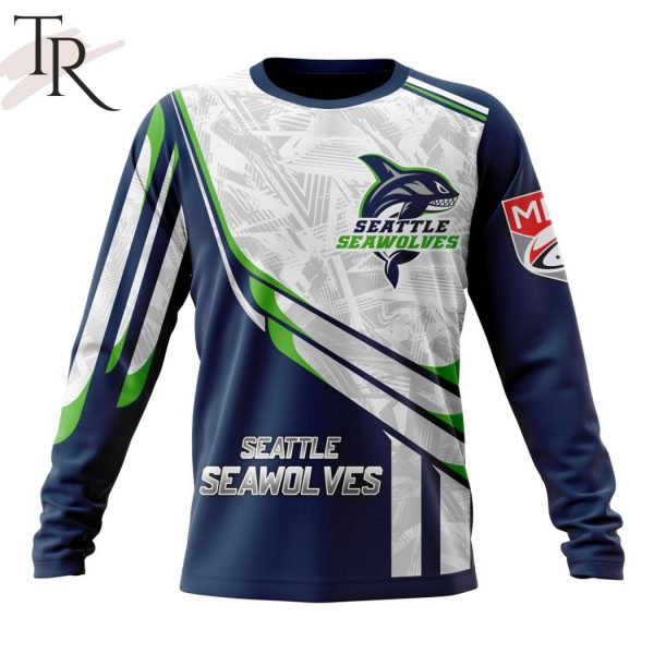 MLR Seattle Seawolves Special Design Concept Kits Hoodie