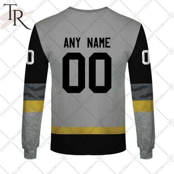 Personalized AHL Henderson Silver Knights Color Jersey Style Hoodie