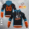 Personalized AHL San Jose Barracuda Color Jersey Style Hoodie