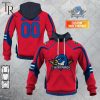 Personalized AHL San Jose Barracuda Color Jersey Style Hoodie