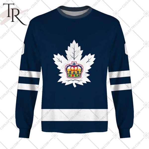 Personalized AHL Toronto Marlies Color Jersey Style Hoodie