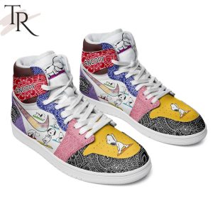 Snoopy Today I Will Not Stress Over Things I Can’t Control Air Jordan 1, Hightop
