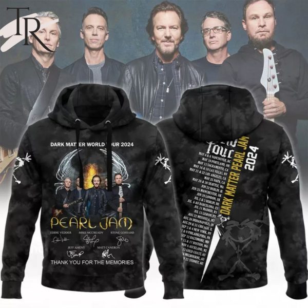 Pearl Jam Dark Matter World Tour 2024 Hoodie