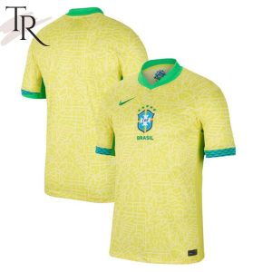 Brazil National Team Personalized 2024 Home Jersey