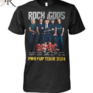 Rock Gods ACDC PWR Up Tour 2024 T-Shirt