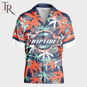 Personalized NLL New York Riptide Shirt Using Home Jersey Color Hawaiian Shirt