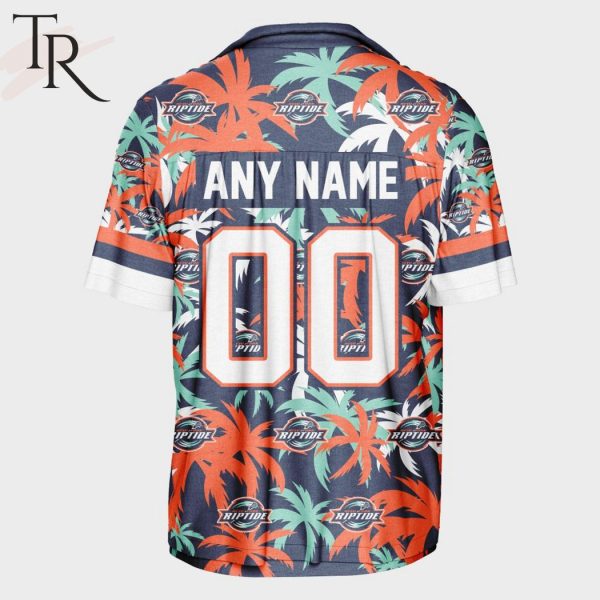 Personalized NLL New York Riptide Shirt Using Home Jersey Color Hawaiian Shirt