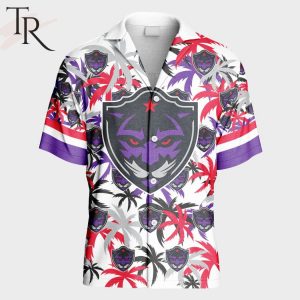 Personalized NLL Panther City Lacrosse Club Shirt Using Away Jersey Color Hawaiian Shirt
