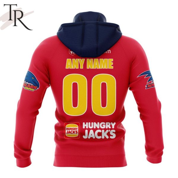 AFL Adelaide Crows Personalized 2024 Clash Hoodie