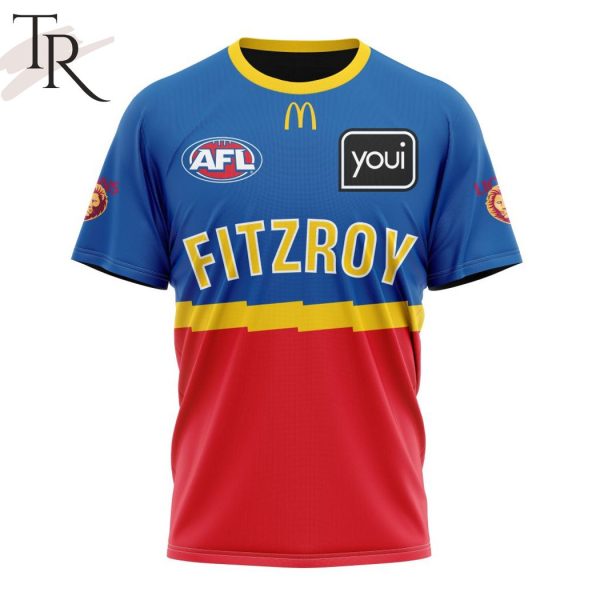 AFL Brisbane Lions Personalized 2024 Fitzroy Hoodie