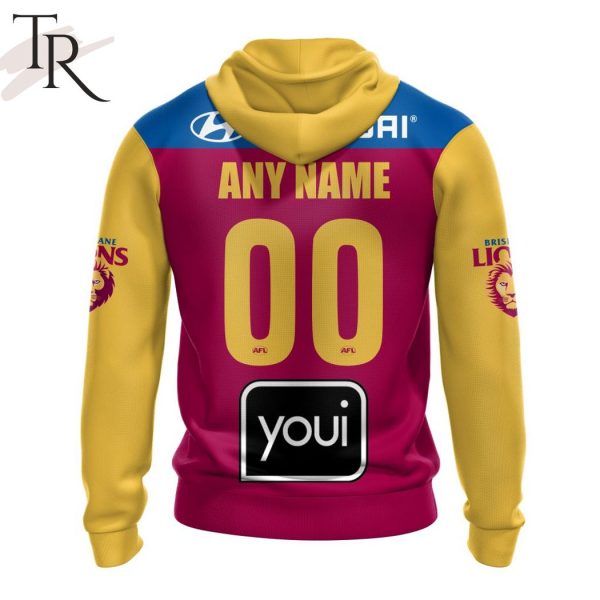 AFL Brisbane Lions Personalized 2024 Home Hoodie