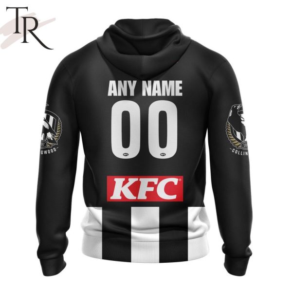 AFL Collingwood Football Club Personalized 2024 Home Hoodie