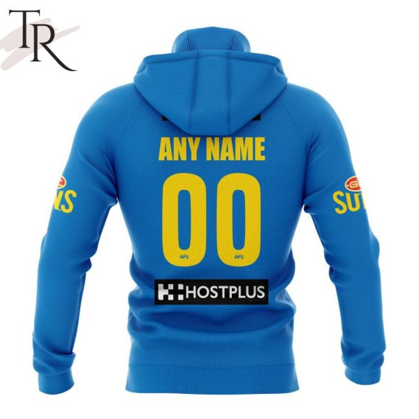 AFL Gold Coast Suns Personalized 2024 Clash Hoodie