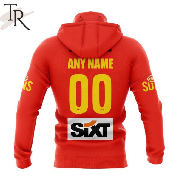 AFL Gold Coast Suns Personalized 2024 Home Hoodie