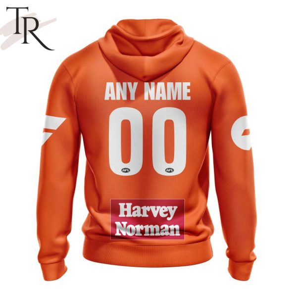 AFL Greater Western Sydney Giants Personalized 2024 Away Hoodie