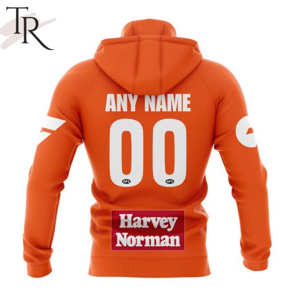 AFL Greater Western Sydney Giants Personalized 2024 Away Hoodie