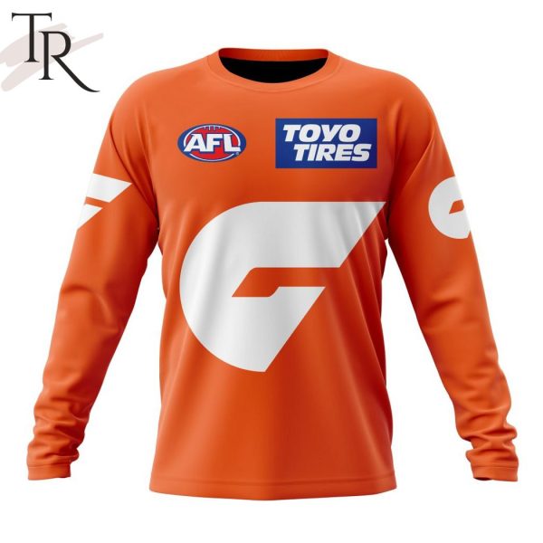 AFL Greater Western Sydney Giants Personalized 2024 Away Hoodie