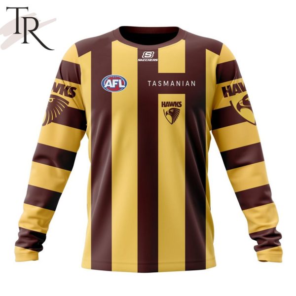 AFL Hawthorn Football Club Personalized 2024 Home Hoodie