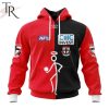 AFL St Kilda Football Club Personalized 2024 Home Hoodie